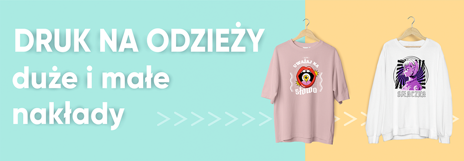 Druk cyfrowy Poznań | Druk na odzieży