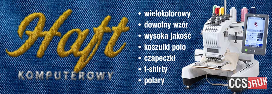 Druk cyfrowy Poznań | Haft komputerowy