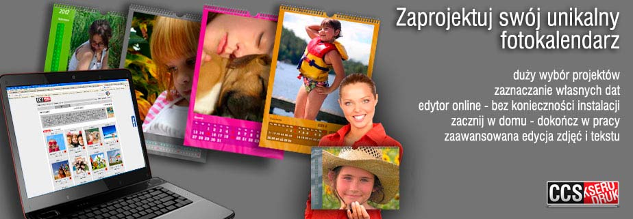 Druk cyfrowy Poznań | Druk cyfrowy Warszawa drukujemy Fotokalendarze z Twoimi zdjęciami dla Ciebie i Twoich bliskich